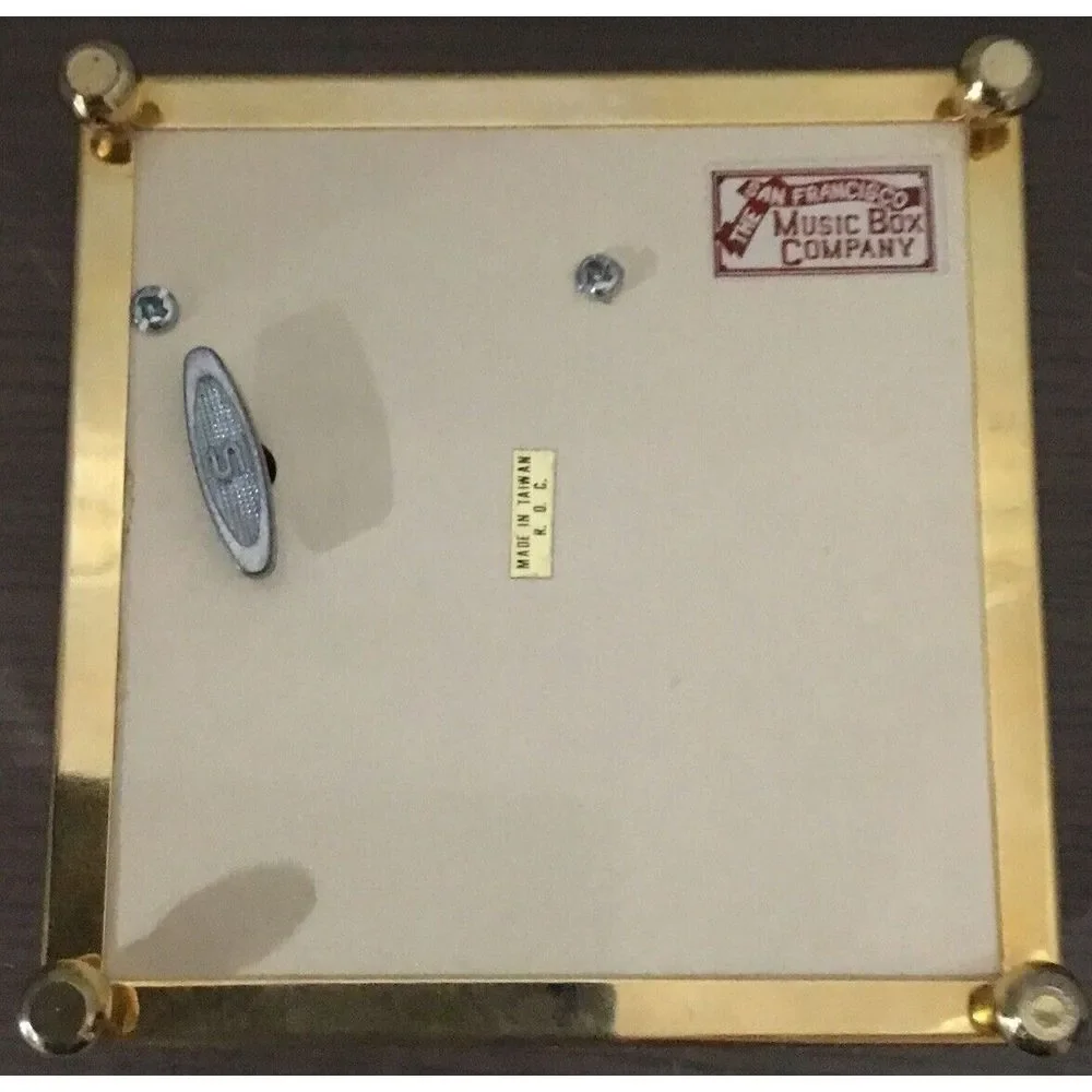 Mirror‎ Music Jewelry Box By The The San Franscico Music Box Company
